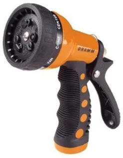Dramm Touch 'n Flow Revolver™ 9-pattern Spray Gun Orange