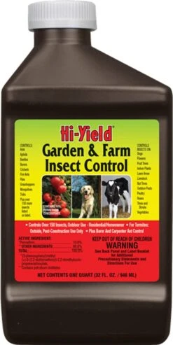 Hi-Yield Garden & Farm Insect Control Liquid 32 Oz