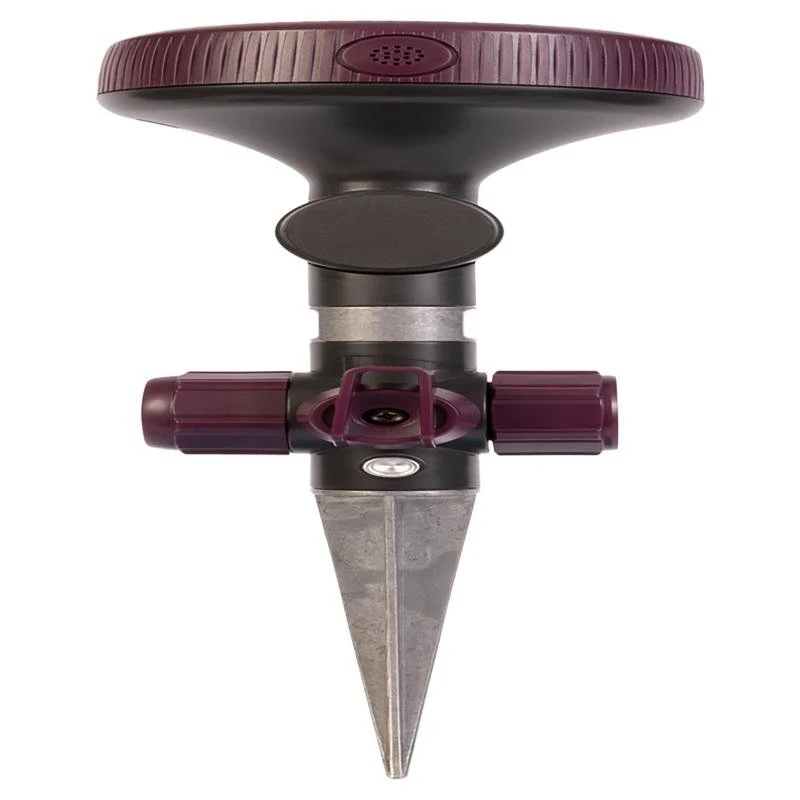 Gilmour Pivoting Swivel Pattern Sprinkler With Metal Spike Base Eggplant 1 Gilmour Pivoting Swivel Pattern Sprinkler With Metal Spike Base Eggplant