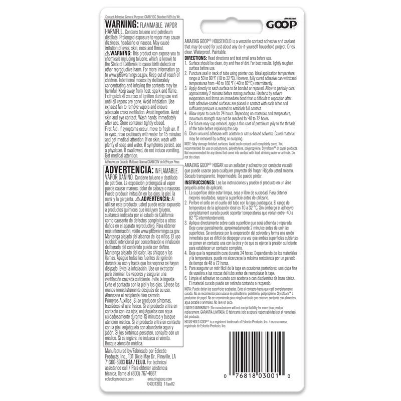 Amazing Goop High Strength Ceramic Adhesive 3.7 Oz 2 Amazing Goop High Strength Ceramic Adhesive 3.7 Oz - Image 2