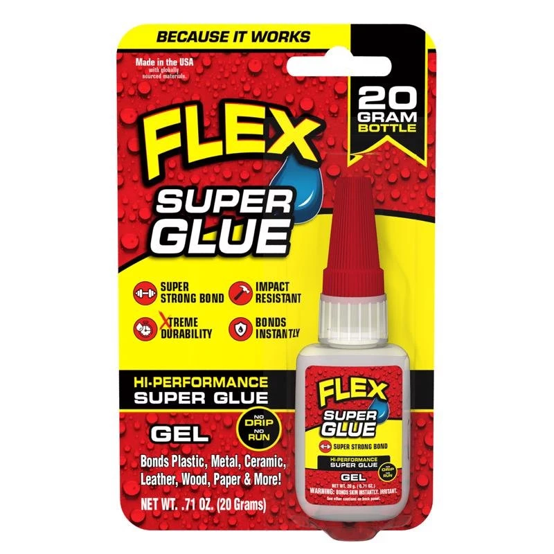 Flex Seal Family Of Products High Strength Super Glue 20 Gm 1 Flex Seal Family Of Products High Strength Super Glue 20 Gm