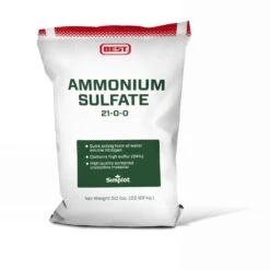 Best Ammonium Sulfate Fertilizer 21-0-0, 50 Lb