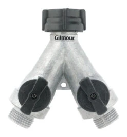 Gilmour Medium Duty Full Flow Metal Dual Shut-Off Valve