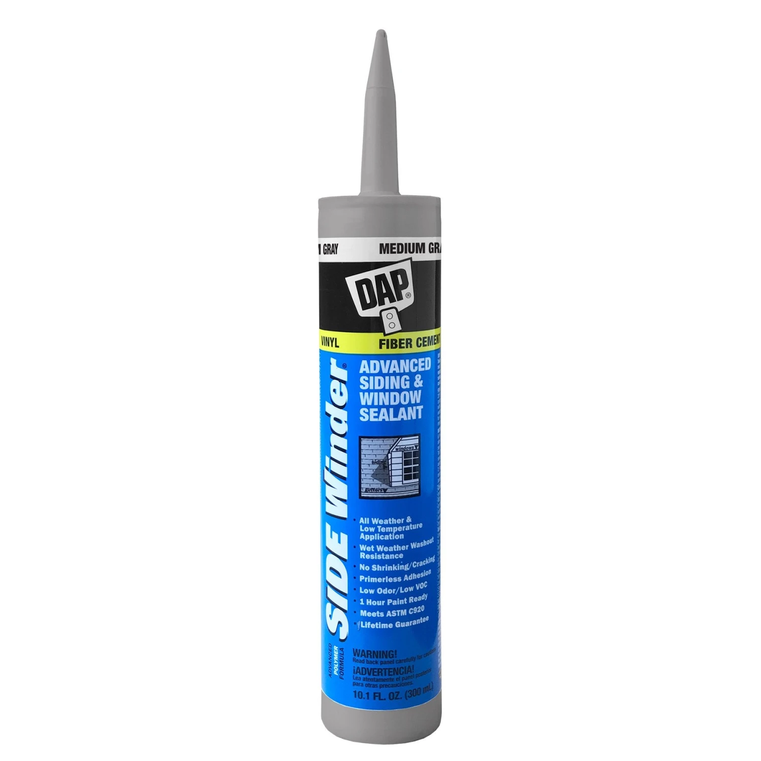DAP SIDE Winder Advanced Siding & Window Sealant 10.1 Fl Oz 1 DAP SIDE Winder Advanced Siding & Window Sealant 10.1 Fl Oz