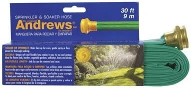 Andrews Two Tube Sprinkler Hose Green, 30 Ft 2 Andrews Two Tube Sprinkler Hose Green, 30 Ft - Image 2