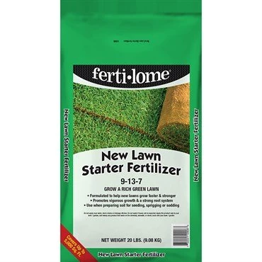 Fertilome New Lawn Starter Fertilizer 9-13-7 - 20lb 1 Fertilome New Lawn Starter Fertilizer 9-13-7 - 20lb
