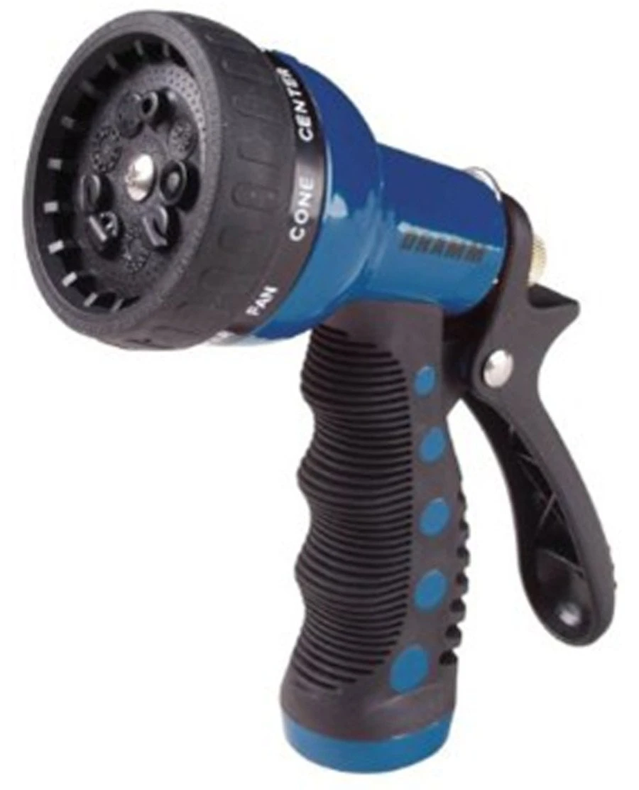 Dramm Touch 'n Flow Revolver™ 9-pattern Spray Gun Blue 1 Dramm Touch 'n Flow Revolver™ 9-pattern Spray Gun Blue
