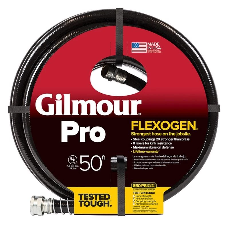 Gilmour Flexogen Pro Hose 5/8" X 50' 1 Gilmour Flexogen Pro Hose 5/8" X 50'