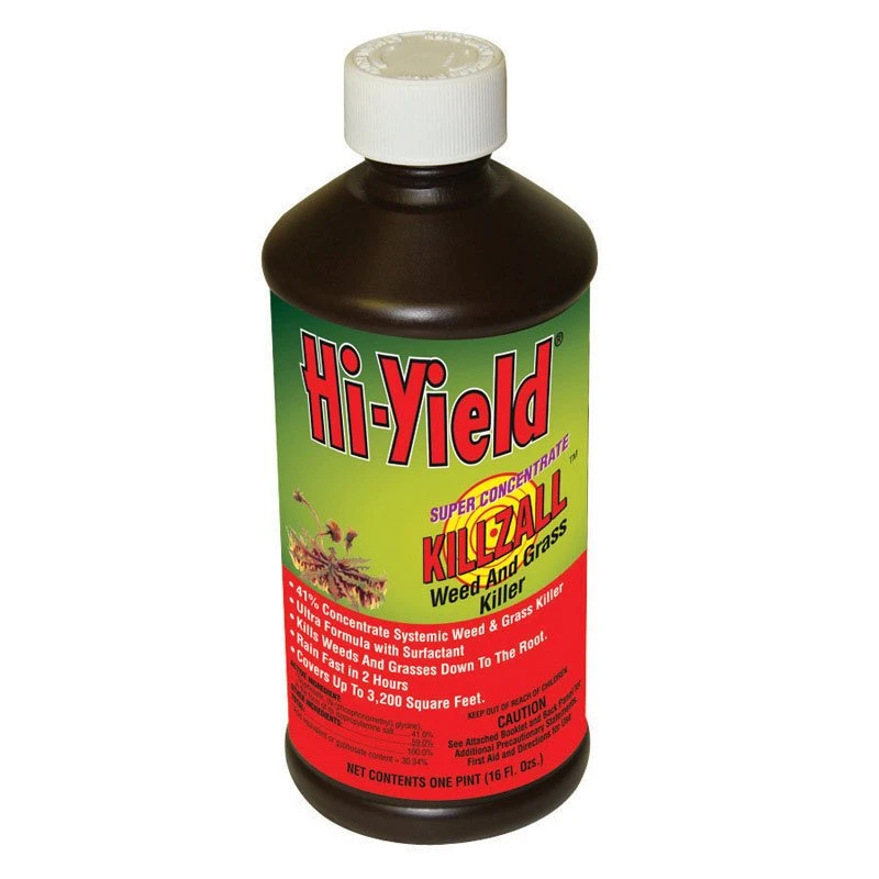 Hi-Yield Killzall Weed And Grass Killer Concentrate 16 Oz 1 Hi-Yield Killzall Weed And Grass Killer Concentrate 16 Oz