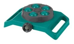 Gilmour Stationary 5-Pattern Sprinkler Turret Green Small