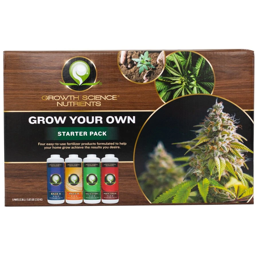 Growth Science Conventional Starter Pack, 80 Fl Oz 1 Growth Science Conventional Starter Pack, 80 Fl Oz