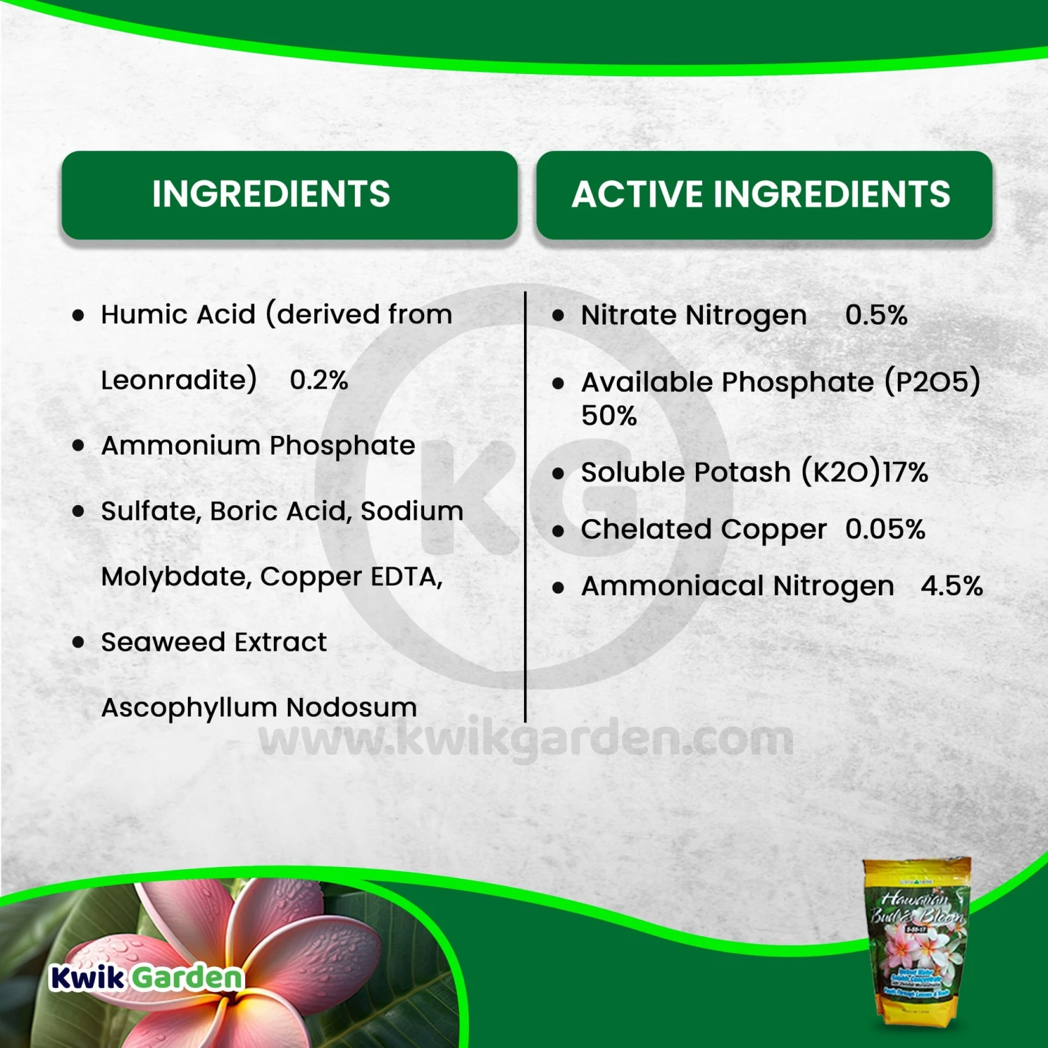 Grow More Hawaiian Bud & Bloom 3 Lb 5 Grow More Hawaiian Bud & Bloom 3 Lb - Image 5