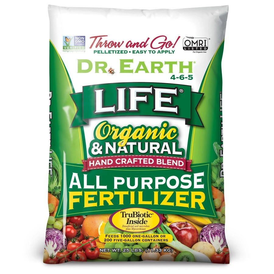 Dr. Earth Life All Purpose Fertilizer - 25 Lbs. 1 Dr. Earth Life All Purpose Fertilizer - 25 Lbs.