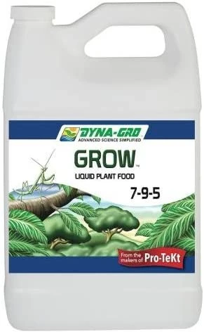 Dyna-Gro Grow 7-9-5 Liquid Plant Food 4ea/1gal 1 Dyna-Gro Grow 7-9-5 Liquid Plant Food 4ea/1gal