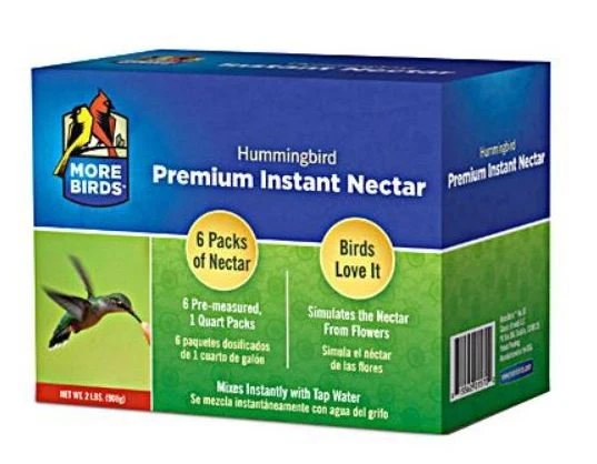 Classic Brands More Birds® Hummingbird Nectar Concentrate Powder 6pk Red 2lb 1 Classic Brands More Birds® Hummingbird Nectar Concentrate Powder 6pk Red 2lb