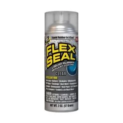 Flex Seal Family Of Products Flex Seal Mini Clear Rubber Spray Sealant 2 Oz