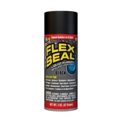 Flex Seal Family Of Products Flex Seal Mini Black Rubber Spray Sealant 2 Oz