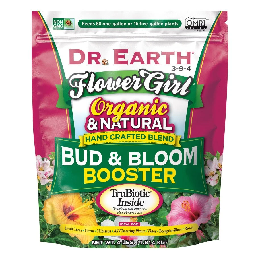 Dr. Earth Flower Girl Premium Bud & Bloom Booster 4 Lb 1 Dr. Earth Flower Girl Premium Bud & Bloom Booster 4 Lb