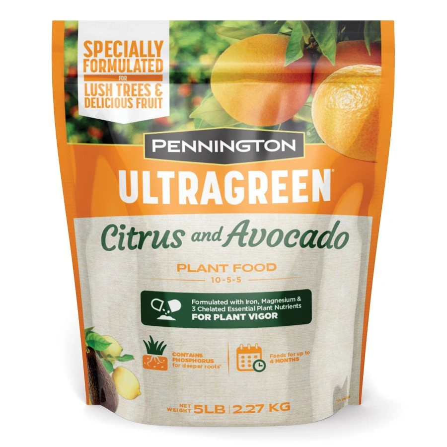 Pennington Ultragreen Citrus & Avocado Plant Fertlizer 5lb 1 Pennington Ultragreen Citrus & Avocado Plant Fertlizer 5lb