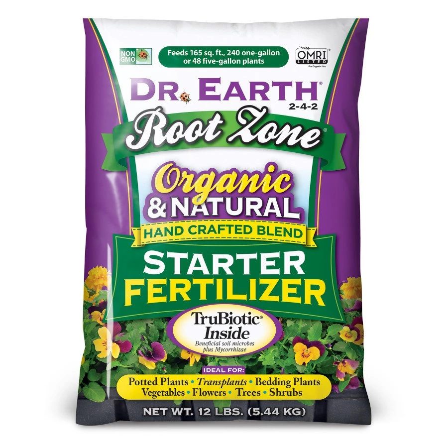 Dr. Earth Root Zone Premium Starter Fertilizer 12 Lb 1 Dr. Earth Root Zone Premium Starter Fertilizer 12 Lb