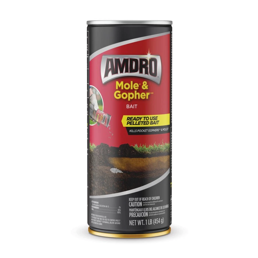 Amdro Mole & Gopher Bait, 1 Lb 1 Amdro Mole & Gopher Bait, 1 Lb