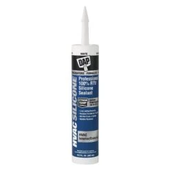 DAP HVAC Silicone Clear 100% RTV Silicone HVAC Sealant 10.3 Oz