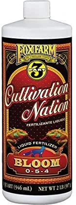Foxfarm Cultivation Nation Bloom Concentrate - 1 Qt.