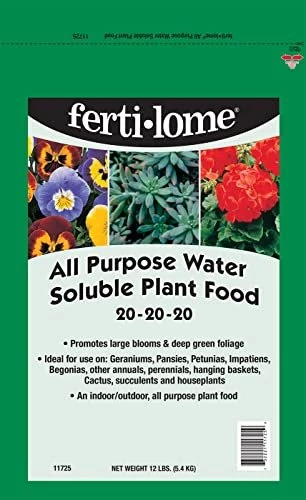 Fertilome All Purpose Water Soluble Plant Food 20-20-20 - 12 Lb 1 Fertilome All Purpose Water Soluble Plant Food 20-20-20 - 12 Lb