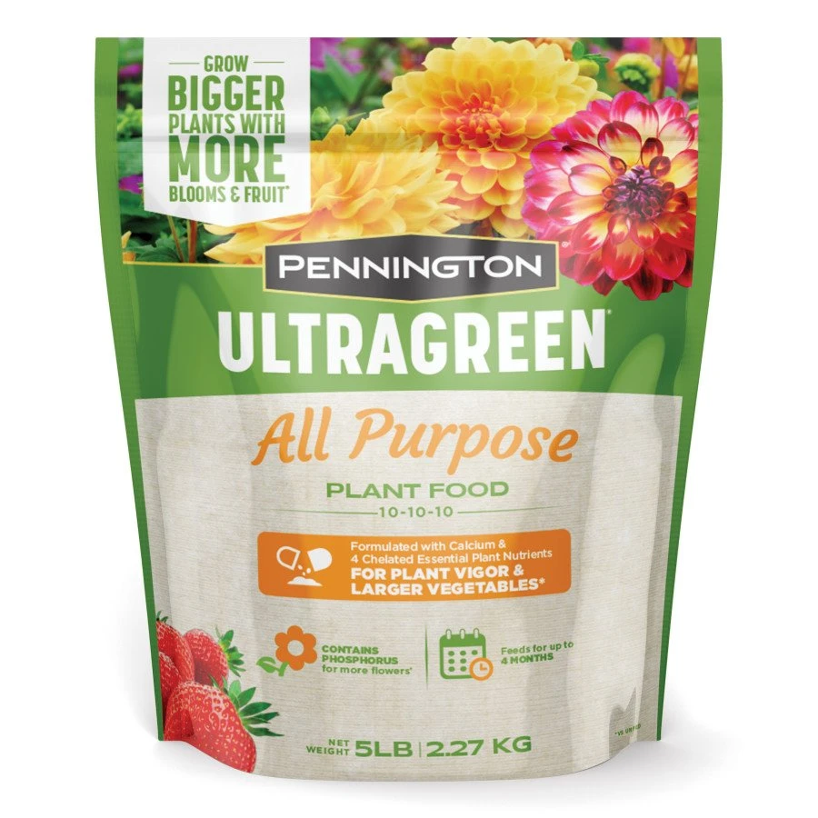 Pennington Ultragreen All Purpose Plant Fertlizer 5Lb 1 Pennington Ultragreen All Purpose Plant Fertlizer 5Lb