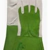Bellingham Thorn Resistant Gauntlet Gloves, Cowhide Palm, Green
