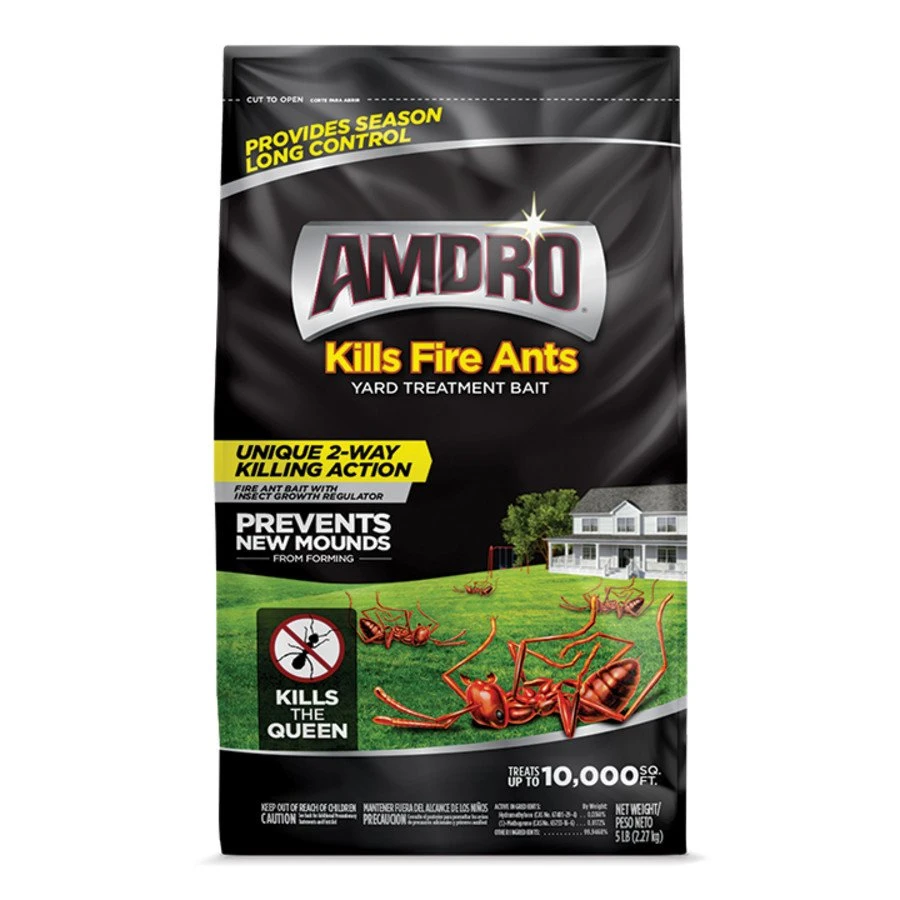 Amdro Yard Treatment Bait Kills Fire Ants Granules, 5 Lb 1 Amdro Yard Treatment Bait Kills Fire Ants Granules, 5 Lb