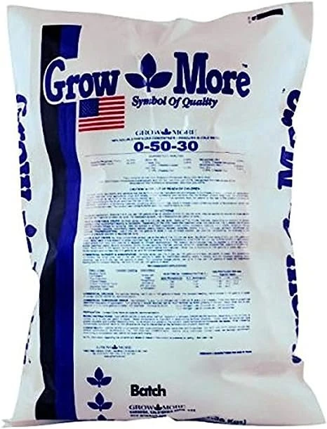 Grow More Cold Water 0-50-30 Soluble Concentrated Plant Fertilizer, 25lb 1 Grow More Cold Water 0-50-30 Soluble Concentrated Plant Fertilizer, 25lb