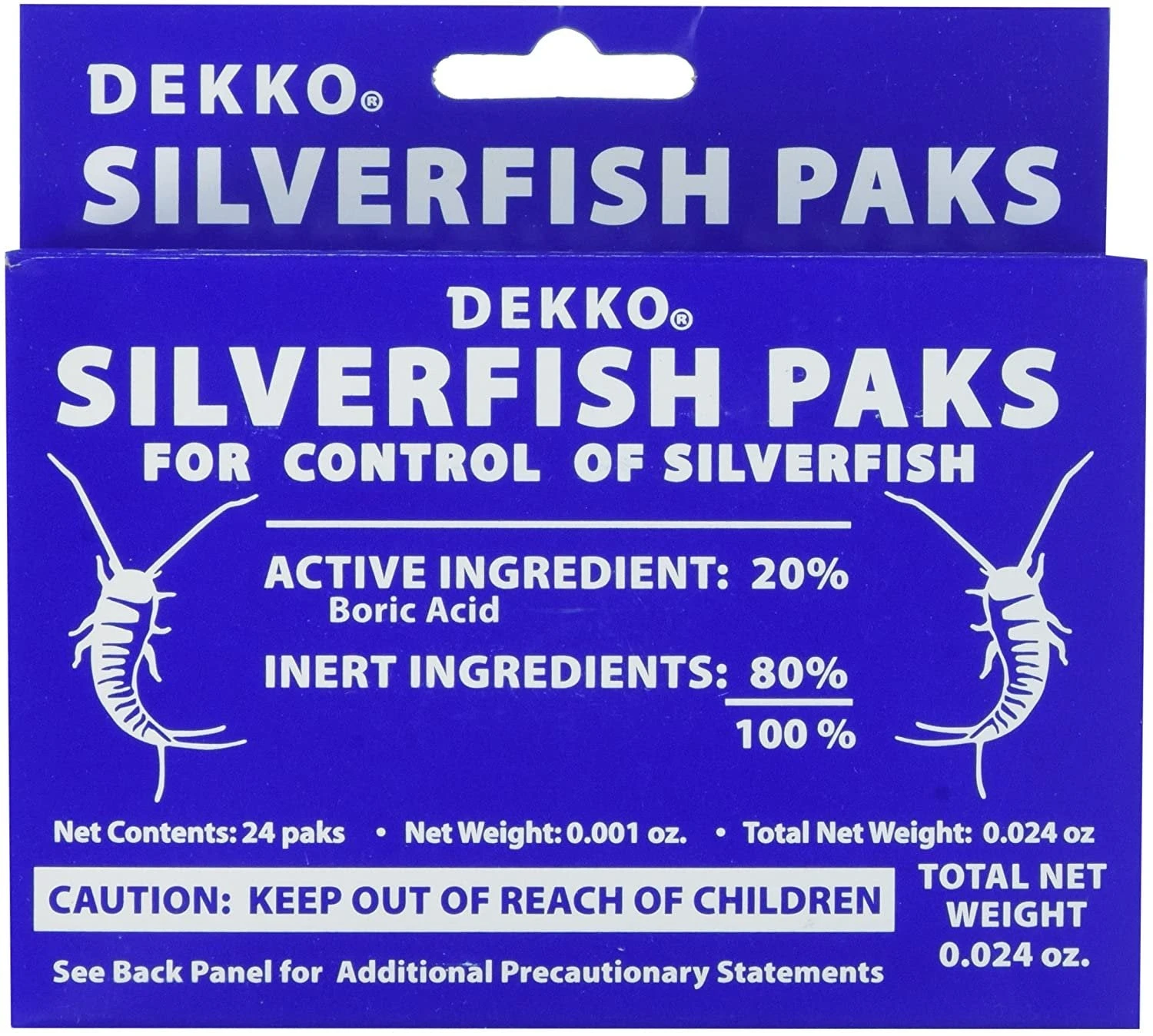 Dekko Silverfish Paks 24 Ct 1 Dekko Silverfish Paks 24 Ct