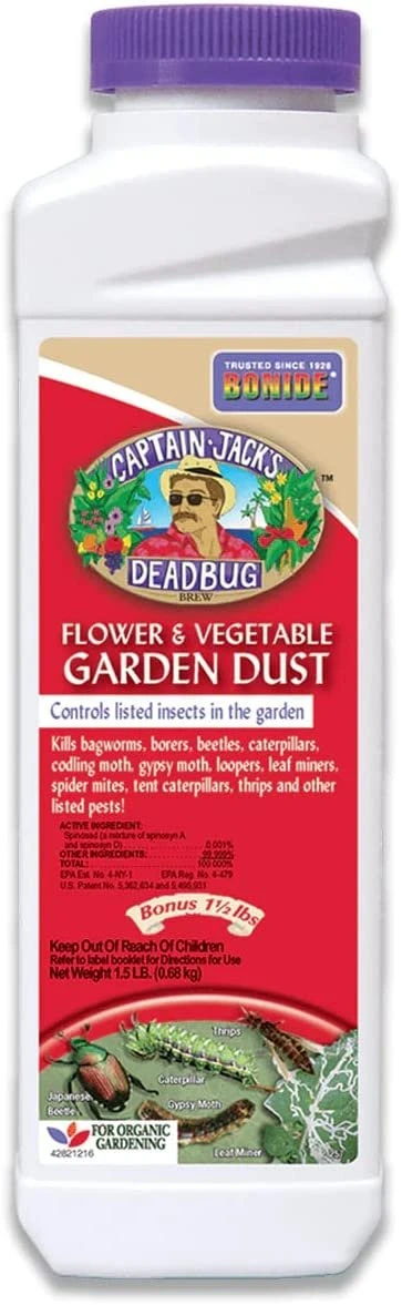 Bonide Captain Jack’s Flower & Vegetable Garden Dust - 1.5lb 1 Bonide Captain Jack’s Flower & Vegetable Garden Dust - 1.5lb