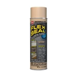 Flex Seal Family Of Products Flex Seal Almond Rubber Spray Sealant 14 Oz
